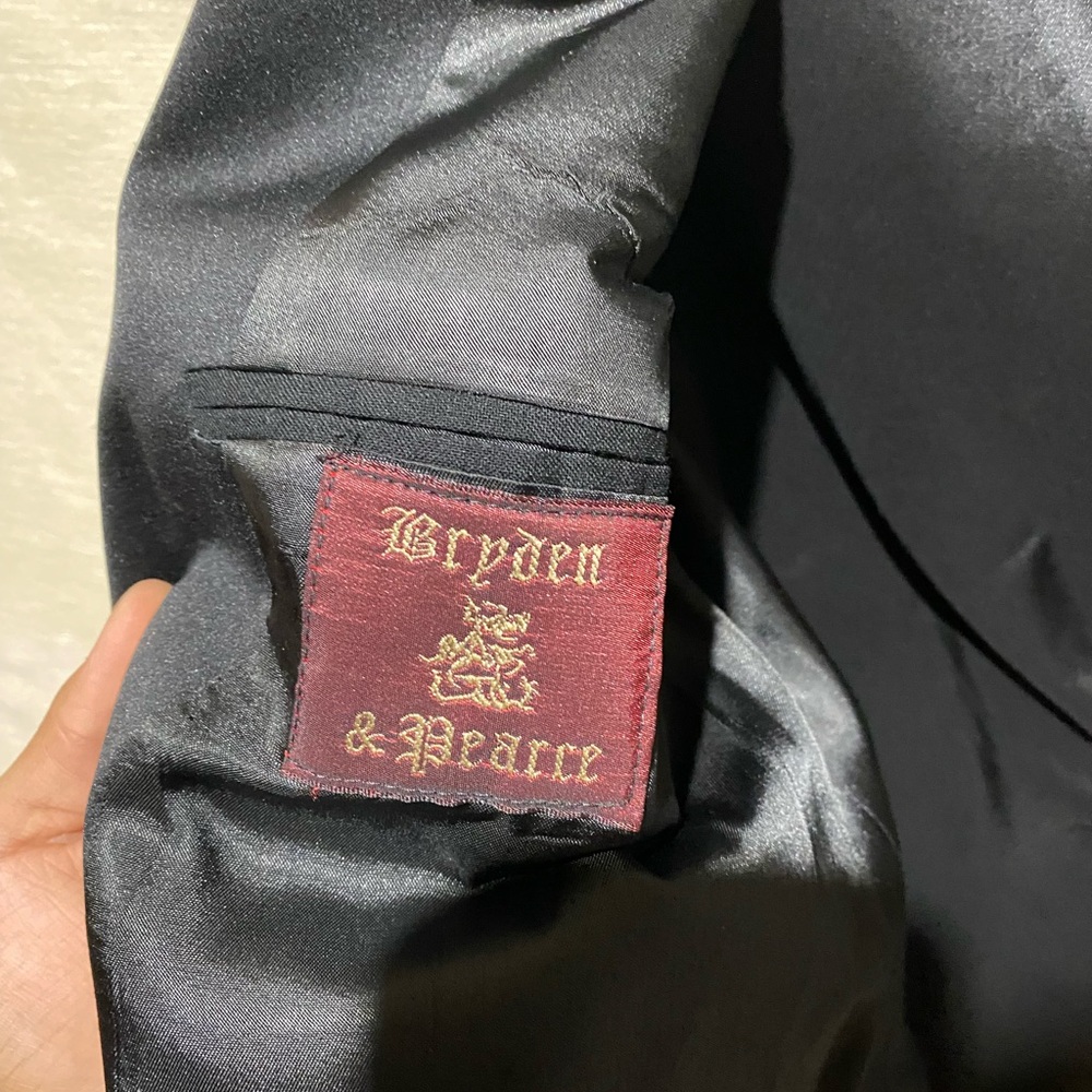 Classic Black Men's Blazer - Picture 3 of 5